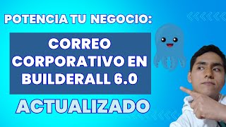 ✅ Cómo Crear un CORREO CORPORATIVO en BUILDERALL 6 0 2024 [upl. by Alesi]