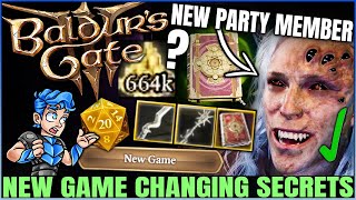 Baldurs Gate 3  New MOST POWERFUL Secrets  2 New Weapons Karniss Companion Gold Glitch amp More [upl. by Vachill]