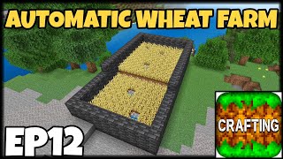 I MADE AUTOMATIC WHEAT FARM IN CRAFTING AND BUILDING SURVIVAL EP 12 HINDI [upl. by Kamp]