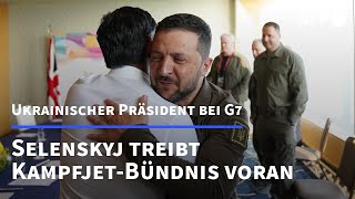 G7Gipfel KampfjetKoalition und Druck auf China im Fokus  AFP [upl. by Daria4]