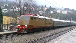 TRENO STORICO PER LA quotPESA VEGIAquot DI BELLANO [upl. by Searle]