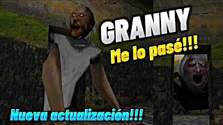 GRANNY NUEVA ACTUALIZACIÓN ME LO PUDE PASAR🥳 [upl. by Allenad]