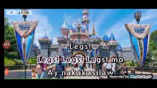 Legs Hagibis Karaoke [upl. by Hackney790]