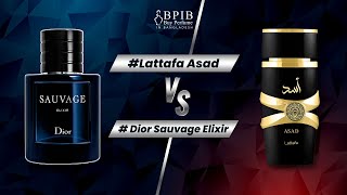 Lattafa Asad Vs Dior Sauvage Elixir Comparison Video In Bengali [upl. by Hennessey]