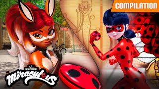 MIRACULOUS  🐞 Compilation 11 🐾 FULL EPISODES ▶️ Gigantitan  Befana  Sapotis Season 2 [upl. by Aicilla184]