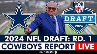 Dallas Cowboys NFL Draft 2024 Live Round 1 [upl. by Isnyl]