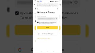 Binance Me Account Kaise Banaye  Binance Account Kaise Banaye  Binance App Kaise Use Kare Binance [upl. by Eilac]