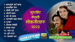 New Nepali Lokgeet नेपाली लोक गीत   Nepali Lok Geet Jukebox  Lok Dohari Songs 2023 [upl. by Anelim]