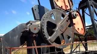 Oil Pump PumpJack Oil Well Arkansas Nodding Donkey [upl. by Htiel]