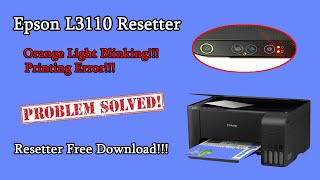 How to reset Epson L3110  Epson L3110 Resetter Download [upl. by Christyna819]