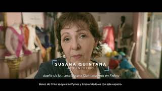 Susana Quintana Arte en Fieltro  PYMES Banco de Chile [upl. by Forsyth]