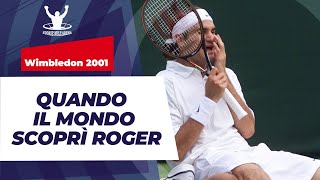 FEDERERSAMPRAS 2001 QUANDO IL MONDO SCOPRI ROGER [upl. by Zonnya]