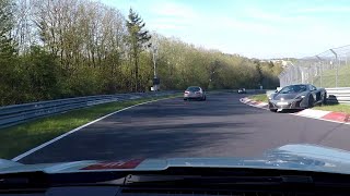 Nürburgring Nordschleife  Two incidents Hatzenbach amp Schwedenkreuz [upl. by Erich]