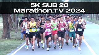 CARRERA 5K MENORES DE 20 AÑOS MarathonTV 2024 [upl. by Kisung80]