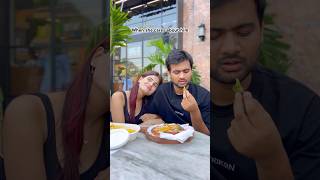 Aur kya khaoge🤷🏼‍♀️​⁠ deepestgarg surbhipalaria couplefight comedy marriagegoal marriedlife [upl. by Vale]