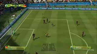 2014 FIFA World Cup Brazil  Brazil vs Germany Gameplay HD [upl. by Etezzil]