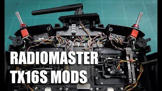 RadioMaster TX16S Mods [upl. by Asyla]