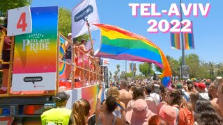 TELAVIV Gay Pride 2022 ISRAEL The Most Colorful Festival [upl. by Enisamoht357]