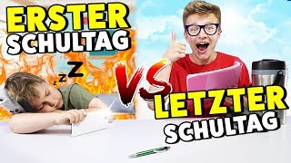 ERSTER Schultag VS LETZTER Schultag 🤣 KRASS TipTapTube [upl. by Rudman338]