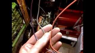 General Electric Vacuum Tube Radio KL96 BeamAScope Antenna Video 3 Repair [upl. by Eerat977]