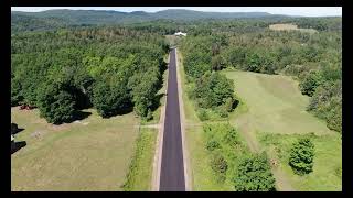 ROAD TRIP  1 OPEONGO ROADDacre to Foymount Aerial view of the popular Motorcycle and bicycle road [upl. by Eirdua138]