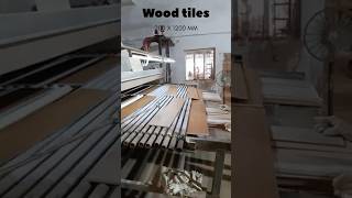 Wood Vitrified tiles 200x1200 mm tilesfactory tilesmanufacturing sorts viralshorts [upl. by Valoniah]