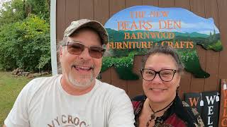 Lets check out The New Bears Den Barnwood Furniture and Crafts in Parrottsville TN [upl. by Prosper119]