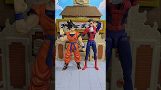 Peter B Parker y Goku SH Figuarts ¿serán compatibles goku songoku shfiguarts dragonball dbs [upl. by Norrek115]