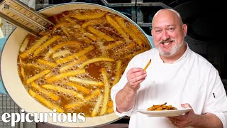 The Best Way To Make French Fries At Home RestaurantQuality  Epicurious 101 [upl. by Persis]