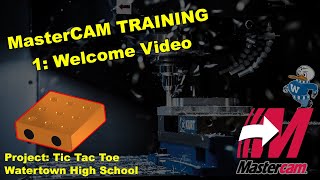 CAM 1 Welcome to MasterCAM 2024 [upl. by Nevanod]