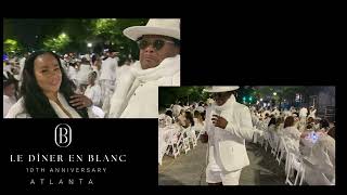 Le Diner en Blanc Atlanta 2024 10th Anniversary [upl. by Megdal]