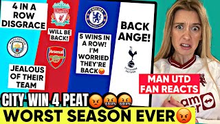 Man City win 4 peat amp Chelsea Finish Above Us Arsenal amp Liverpool Will Be Back Season Review [upl. by Yer955]