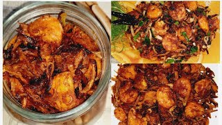 চট্টগ্রামের জনপ্রিয় বালাচাও রেসিপি Balachao Recipe শুটকি ছাড়া চিংড়ি মাছের বালাচাওBalachaorecipe [upl. by Starlene]