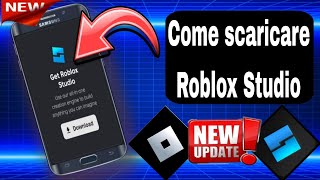 Come scaricare Roblox Studio su un telefono Android  Scarica Roblox Studio [upl. by Salaidh16]