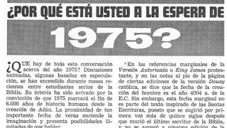 El cuerpo gobernante no dijo que el armagedón vendría en el año 1975 [upl. by Anaujit]