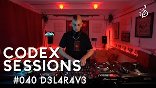 Codex Sessions 040  D3L4R4V3 Techno Set [upl. by Enohsal]