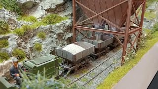 Fantastic Narrow Gauge Model Railway With Working Hopper [upl. by Aruol]