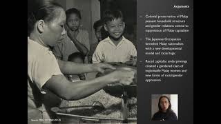 Anticolonial raced capitalism in Malaysia Contested logics gendered repertoires [upl. by Afas143]