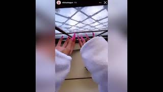 NIKITA DRAGUN UNINTENTIONAL ASMR  nikitadragun Nail Tapping Instagram  Nikita Dragun ASMR Nails [upl. by Cohbath]