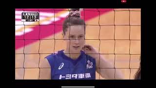 Toray Arrows vs Toyota Set12 Vleague volleyball 161202122 [upl. by Aveneg262]