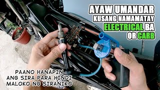 PAANO ALAMIN KUNG SIRA ANG SPARK PLUG IGNITION COIL AT CDI NG KAHIT ANONG MOTOR  IWAS GASTOS [upl. by Ydnerb218]