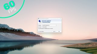 Increase your Remote Desktop RDP sessions fps to 60 [upl. by Ibrad374]