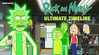 S16 Ultimate Timeline  Rick and Morty  adult swim [upl. by Hannis]