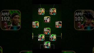 efootball 2024 best formation and squad 🔥 efootball [upl. by Killie809]