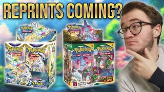 EVOLVING SKIES REPRINTS Pokemon Reprints Coming in 2023 [upl. by Anniken]