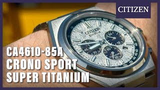 Unboxing The Citizen Crono Sport CA461085A [upl. by Drannel]