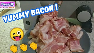 CUTTING BACON USING GRAEF SLICER [upl. by Nyledaj574]