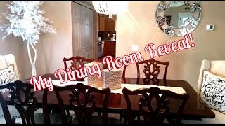 My Dining Room Reveal [upl. by Worl612]