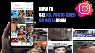 HOW TO SEE ALL POSTS LIKED ON INSTAGRAM [upl. by Ocsecnarf]