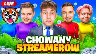 🔴 CHOWANY STREAMERÓW o 15000 ZŁ w Fortnite Remix [upl. by Tur]